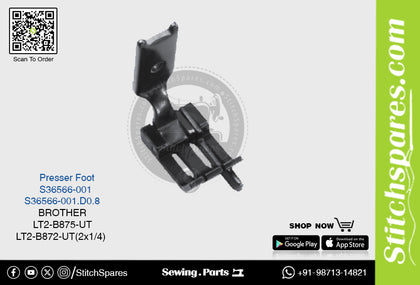 Strong-H S36566-001 Presser Foot Brother LT2-B875-UT Industrial Sewing Machine Spare Part