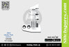 E800C Needle Plate Siruba 700F, 737, 747, 757 Overlock Sewing Machine Spare Part