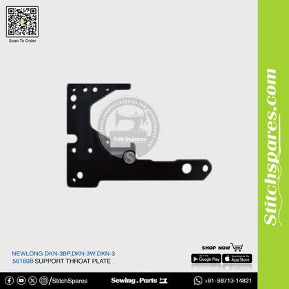 56180B Support Throat Plate NEWLONG DKN-3BP,DKN-3W,DKN-3 FIBC Bag closing sewing machine