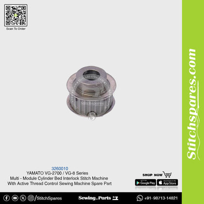 3260010 YAMATO VG-2700 / VG-8 Series Multi Module Cylinder Bed Interlock Stitch Machine With Active Thread Control Sewing Machine Spare Part