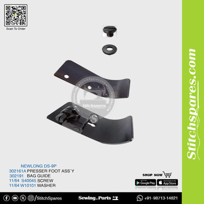 302191 Bag Guide NEWLONG DS-9P FIBC Bag Closer Sewing Machine