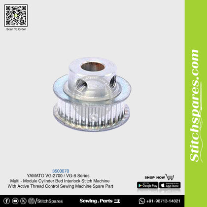 3500070 YAMATO VG-2700 / VG-8 Series Multi Module Cylinder Bed Interlock Stitch Machine With Active Thread Control Sewing Machine Spare Part