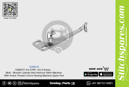 3500270 YAMATO VG-2700 / VG-8 Series Multi Module Cylinder Bed Interlock Stitch Machine With Active Thread Control Sewing Machine Spare Part