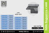 Strong-H 32062200 36 m/m Messer/Klinge/Trimmer Juki MEB-3200 Nähmaschine Ersatzteile