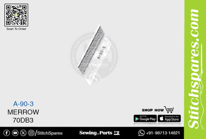 A-90-3 70-DB3 Knife (Blade) Merrow Sewing Machine