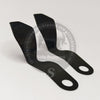 14112001 Cuchillo (hoja) (JACK ORIGINAL) Jack A4S AS-X A5 A5-X A5-N Repuesto para máquina de coser