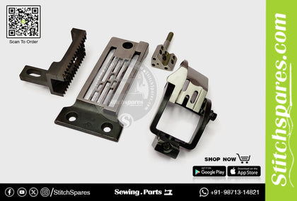 150667-001 Gauge Set Brother DT6-B928-6 Extra Heavy  Feed Off Arm Sewing Machine Spare Part