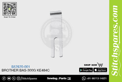 Strong-H S57670-001 Knife / Blade / Trimmer Brother BAS-300G KE484C Sewing Machine Spare Parts