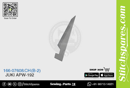 166-07608.TC (B-2) Knife (Blade) Juki APW-192