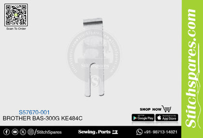 S57670-001 Knife (Blade) Brother BAS-300G KE-484C Sewing Machine