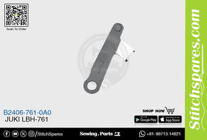 B2406-761-0A0 Knife / Blade (BOBBIN THREAD TRIMMER BLADE) JUKI LBH-761 Button Hole Machine Spare Part