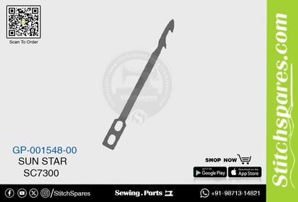 Strong-H GP-001548-00 Knife / Blade / Trimmer Sun Star SC7300 Sewing Machine Spare Parts