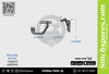 2109000 FEED DOG YAMATO AZ-8000H-04 (0×4) SEWING MACHINE SPARE PART