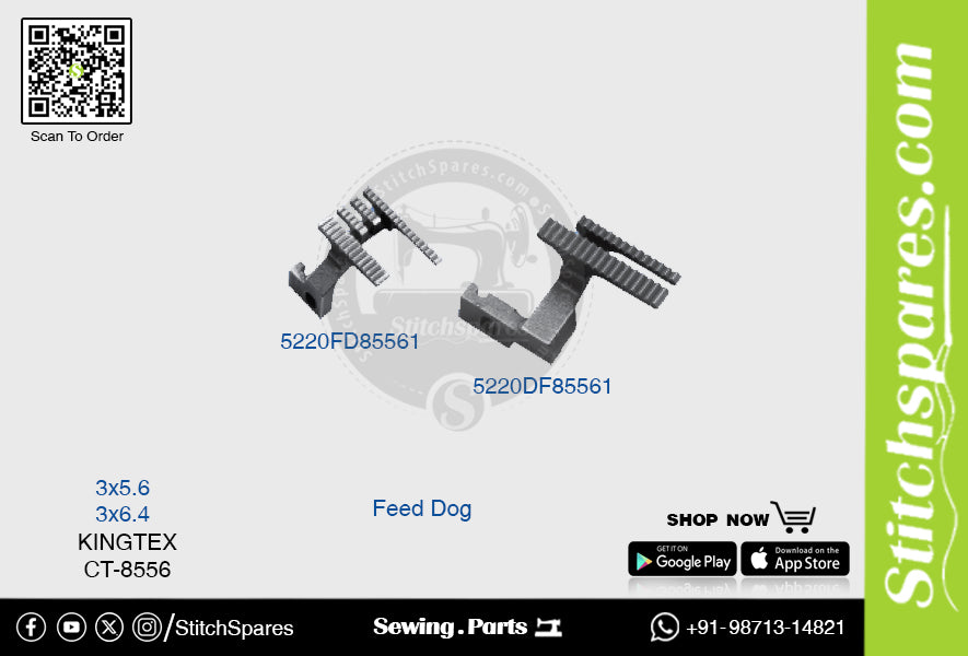 STRONG-H 5220FD85561 ALIMENTADOR KINGTEX CT-8556 (3×5.6) RECAMBIO MAQUINA COSER