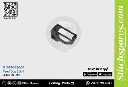 Strong-H B1613-382-000 Feed Dog Juki Mh-382 (2×1-4) Sewing Machine Spare Part