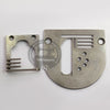 20U Zig Zag Needle Plate & Feed Dog For Piping Folder