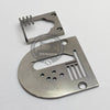 20U Zig Zag Needle Plate & Feed Dog For Piping Folder