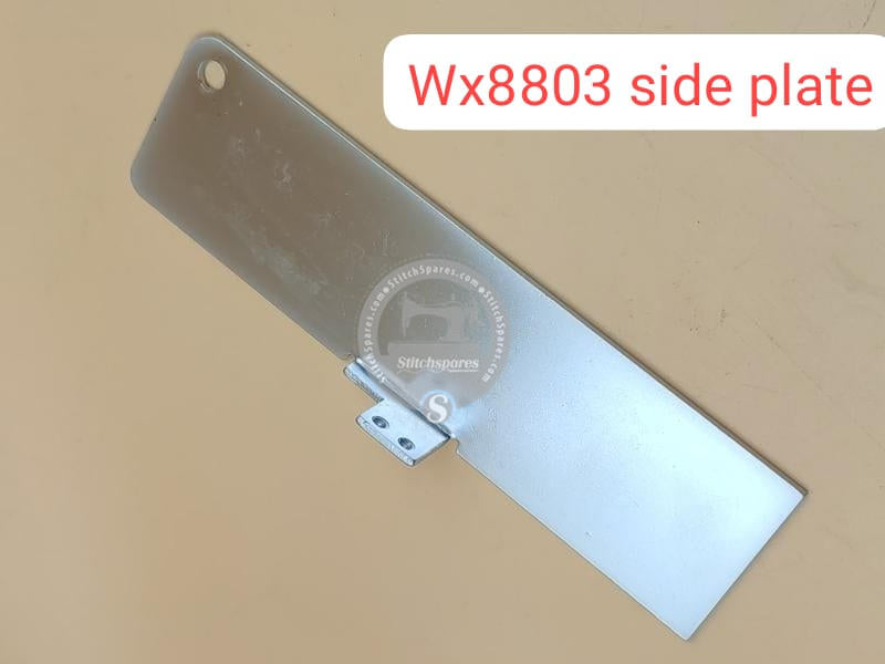 21-663 Base de la cubierta frontal (placa lateral) KANSAI SPECIAL WX-8800, WX-8803 Flatlock/Interlock pieza de repuesto para máquina de coser