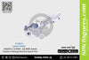 2100211 Looper Holder YAMATO CZ-6000  AZ-8000 Series Overlock Sewing Machine Spare Part