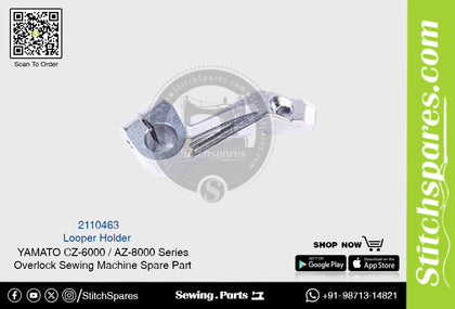 2110463 Looper Holder YAMATO CZ-6000  AZ-8000 Series Overlock Sewing Machine Spare Part