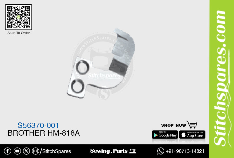 S56370-001 cuchillo bruder hm-818A para máquina de coser