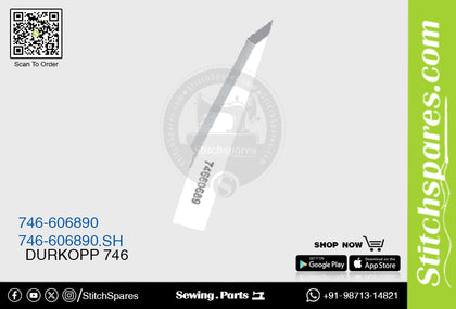 746-60689 Knife (Blade) Durkopp 746 Sewing Machine