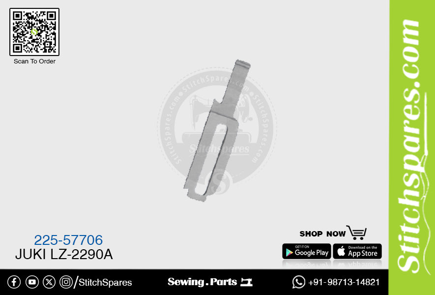 225-57706 चाकू (ब्लेड) जूकी LZ-2290A सिलाई मशीन