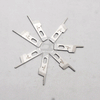 277000-F Cuchilla/hoja del lado izquierdo (cuchilla de tipo inverso) Pieza de repuesto para máquina de coser Overlock del lado izquierdo