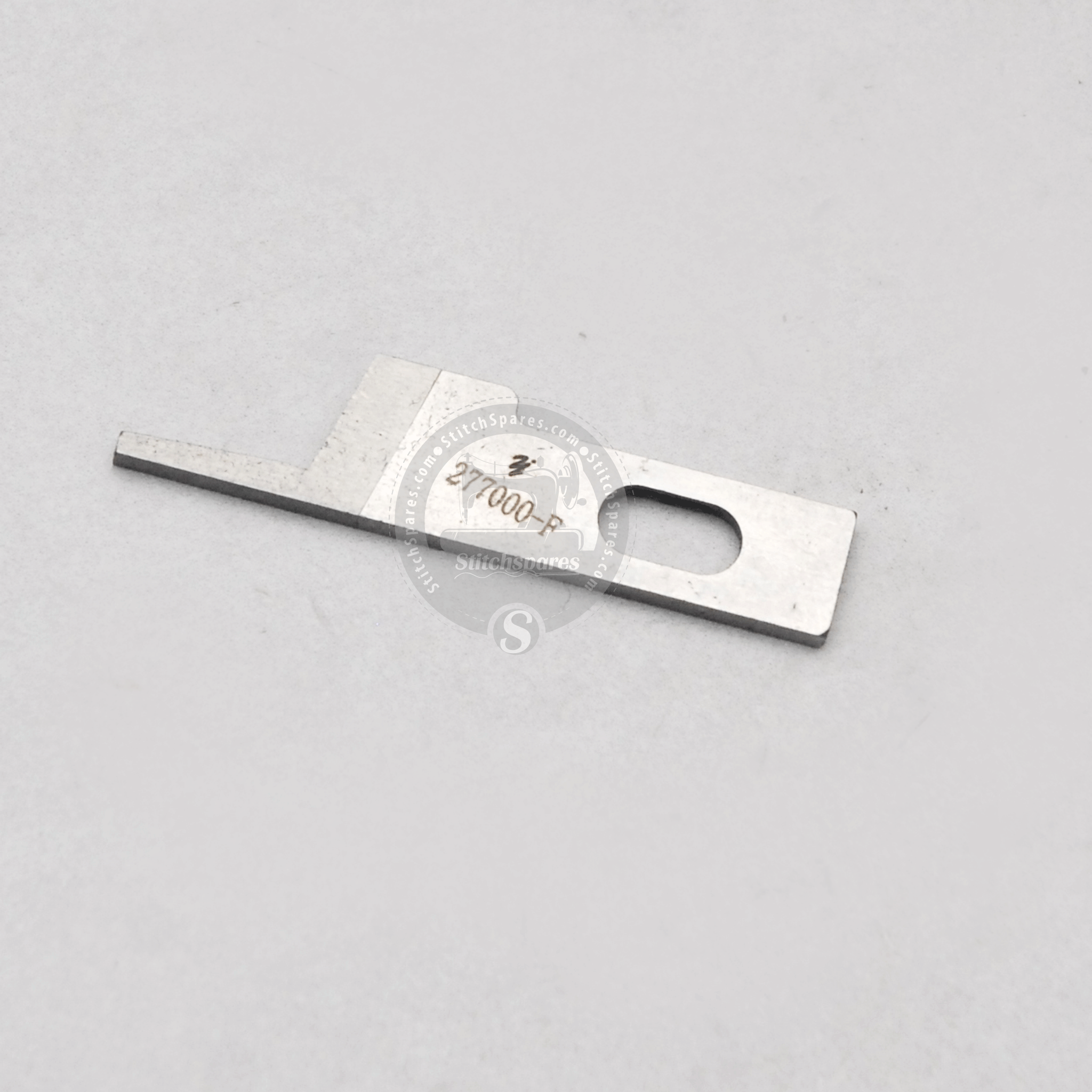 277000-F Cuchilla/hoja del lado izquierdo (cuchilla de tipo inverso) Pieza de repuesto para máquina de coser Overlock del lado izquierdo