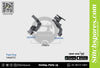 Strong-H 3209007 / 3209006 Feed Dog Yamato VF2500 Industrial Sewing Machine Spare Part