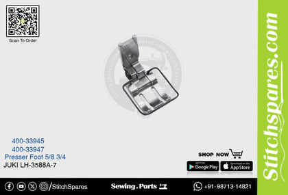 Strong-H 400-33947 Presser Foot Juki Lh-3588a-7 (3-4) Sewing Machine Spare Part