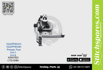 STRONG-H 5222PF85400 PRESSER FOOT KINGTEX CT-9042 (3×6.4) SEWING MACHINE SPARE PART