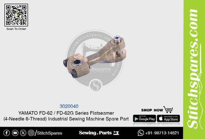 3020040 YAMATO FD-62  FD-62G Series Flatseamer ( 4-Needle 6-Thread ) Industrial Sewing Machine Spare Part