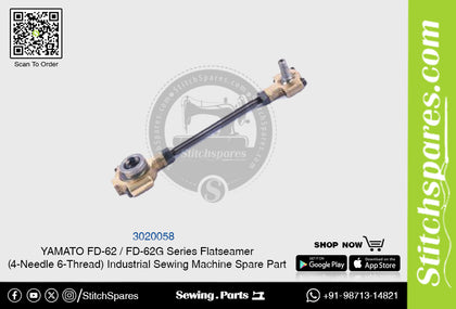 3020058 YAMATO FD-62  FD-62G Series Flatseamer ( 4-Needle 6-Thread ) Industrial Sewing Machine Spare Part