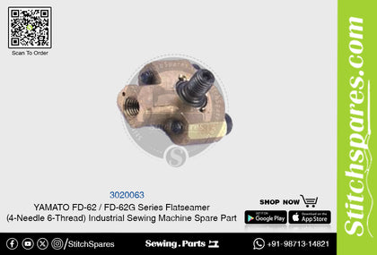 3020063 YAMATO FD-62  FD-62G Series Flatseamer ( 4-Needle 6-Thread ) Industrial Sewing Machine Spare Part