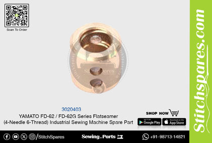 3020403 Bush YAMATO FD-62  FD-62G Series Flatseamer ( 4-Needle 6-Thread ) Industrial Sewing Machine Spare Part