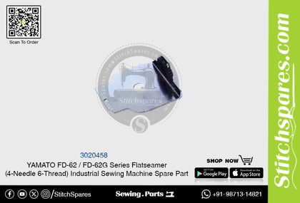 3020458 YAMATO FD-62  FD-62G Series Flatseamer ( 4-Needle 6-Thread ) Industrial Sewing Machine Spare Part