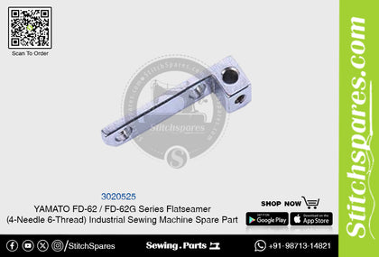 3020525 YAMATO FD-62  FD-62G Series Flatseamer ( 4-Needle 6-Thread ) Industrial Sewing Machine Spare Part