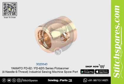 3020540 Bush YAMATO FD-62  FD-62G Series Flatseamer ( 4-Needle 6-Thread ) Industrial Sewing Machine Spare Part