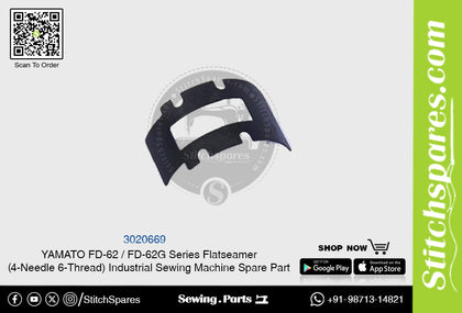 3020669 YAMATO FD-62  FD-62G Series Flatseamer ( 4-Needle 6-Thread ) Industrial Sewing Machine Spare Part