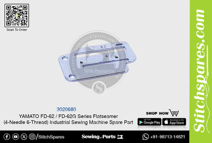 3020680 YAMATO FD-62  FD-62G Series Flatseamer ( 4-Needle 6-Thread ) Industrial Sewing Machine Spare Part