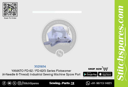 3020694 YAMATO FD-62  FD-62G Series Flatseamer ( 4-Needle 6-Thread ) Industrial Sewing Machine Spare Part