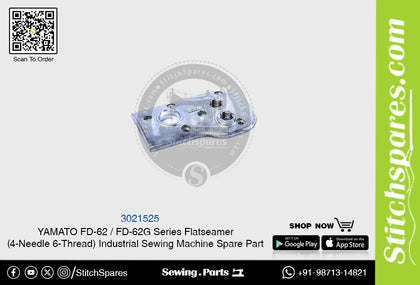 3021525 YAMATO FD-62  FD-62G Series Flatseamer ( 4-Needle 6-Thread ) Industrial Sewing Machine Spare Part