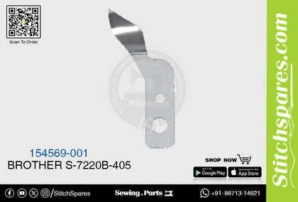 Strong-H 154569-001 Knife / Blade / Trimmer Brother S-7220B-405 Sewing Machine Spare Parts