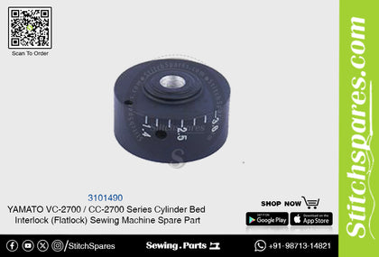 3101490 YAMATO CC-2700  VC-2700 Series Cylinder Bed Interlock (Flatlock) Sewing Machine Spare Part