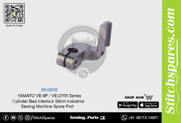3510035 YAMATO VE-8F / VE-2700 Series Small Cylinder Bed