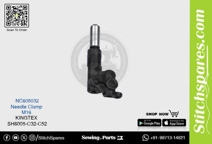 STRONG-H NC605032 NEEDLE CLAMP KINGTEX SH6005-C32-C52-M16 SEWING MACHINE SPARE PART