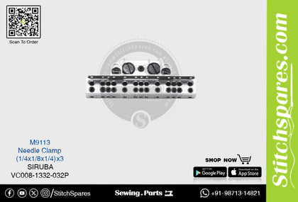 M9113 Needle Clamp SIRUBA VC008 Multi-Needle Sewing Machine Part