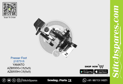 Strong-H 2157315 Presser Foot Yamato AZ8500G-C5 (5×5mm) Industrial Sewing Machine Spare Part