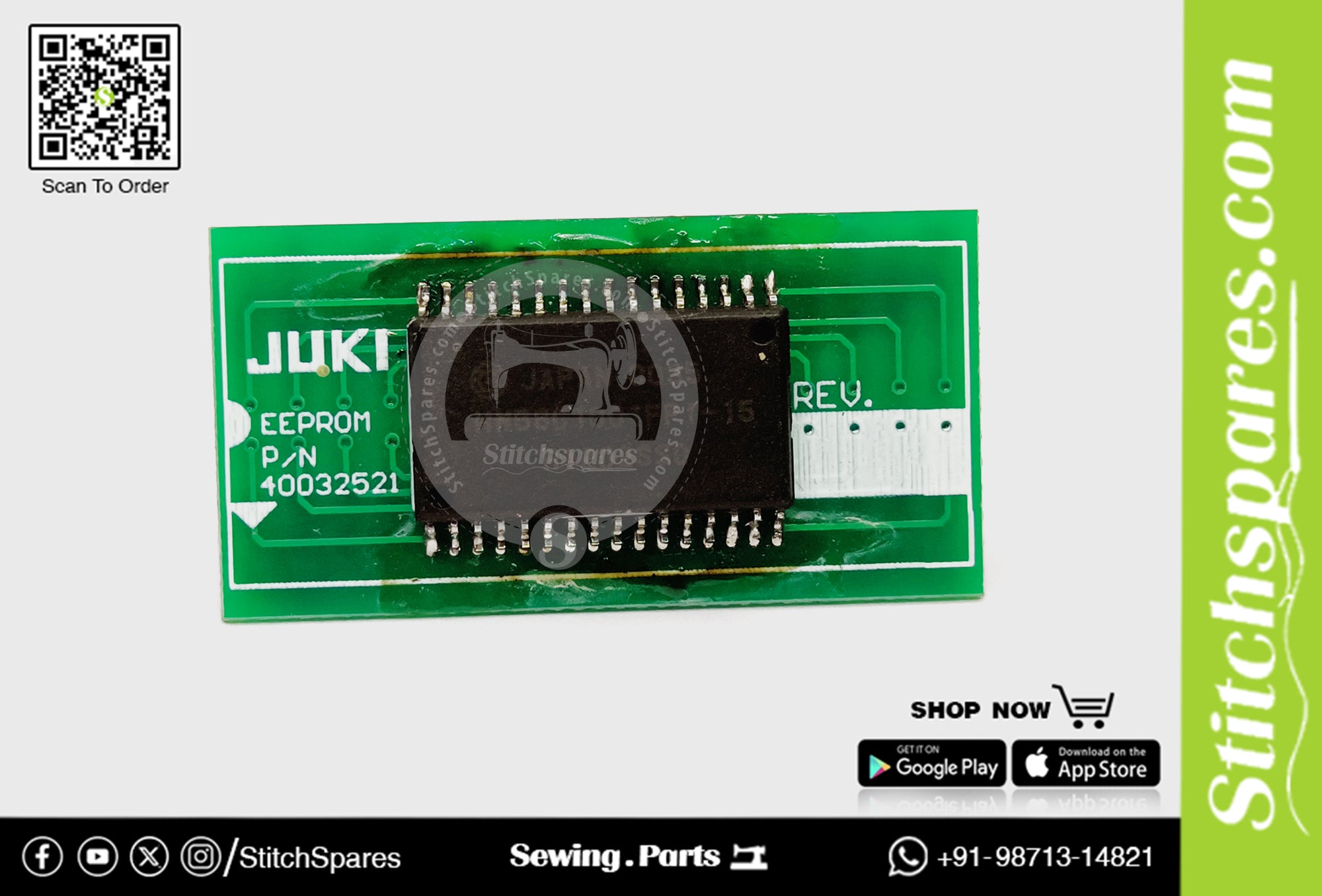 400-32521 EEPROM Juki LBH-1790 Computergesteuerte Knopflochmaschine